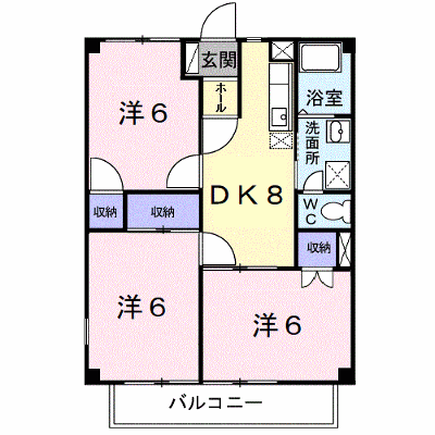 コーポサンシャイン 106【管理NO：1-004690201-01050】 ★家具家電は申し込み後に搬入します★ ★2026年11月上旬入居可能★の物件画像