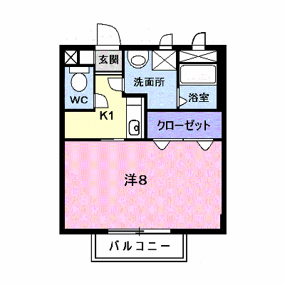 ミレニアムハイツ 208【管理NO：1-010077201-02070】 ★家具家電は申し込み後に搬入します★ ★2026年11月上旬入居可能★の物件画像