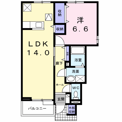 プラードⅠ 103【管理NO：1-011721101-01030】 ★家具家電は申し込み後に搬入します★ ★2026年11月下旬入居可能★の物件画像