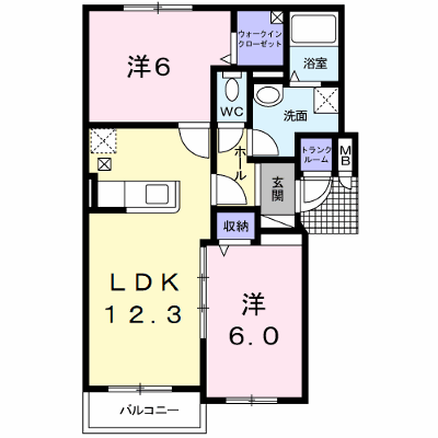 フーレビラ 203【管理NO：1-017557201-02030】 ★家具家電は申し込み後に搬入します★ ★2026年12月中旬入居可能★の物件画像