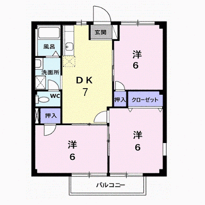 グリーンアイランドＡ 101【管理NO：1-003465101-01010】 ★家具家電は申し込み後に搬入します★ ★2026年10月下旬入居可能★の物件画像