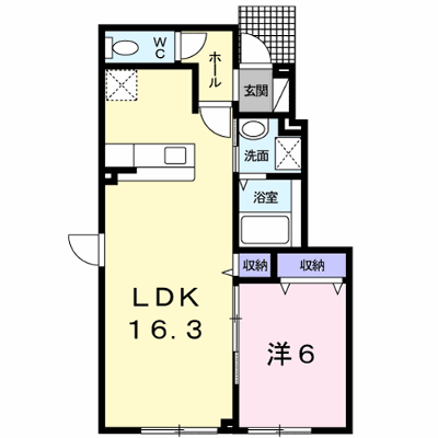 ＰＡＣＩＦＩＣＯ汐見Ａ 104【管理NO：1-020611101-01040】 ★家具家電は申し込み後に搬入します★ ★2026年11月中旬入居可能★の物件画像