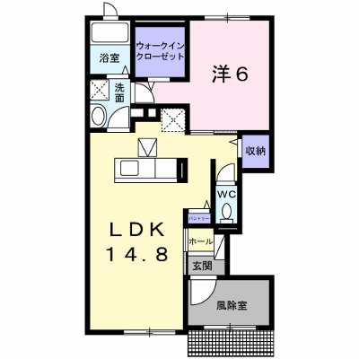 ルミエール 102【管理NO：1-021061901-01020】 ★家具家電は申し込み後に搬入します★ ★2026年11月下旬入居可能★の物件画像