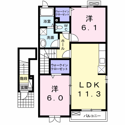 スフィーダⅡ 203【管理NO：1-017065301-02030】 ★家具家電は申し込み後に搬入します★ ★2026年11月中旬入居可能★の物件画像