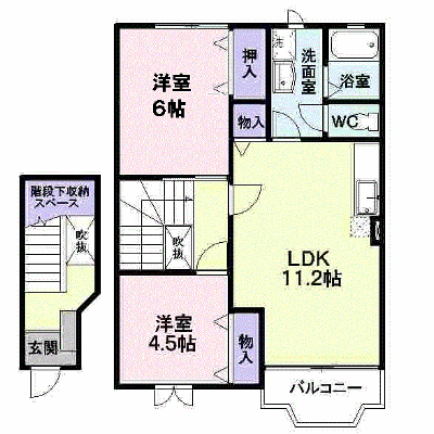 アスペンベールＣ 322【管理NO：1-009414001-02020】 ★家具家電は申し込み後に搬入します★ ★2026年10月中旬入居可能★の物件画像