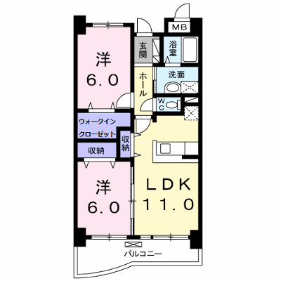 クラージュ　ドゥー 302【管理NO：1-012827901-03020】 ★家具家電は申し込み後に搬入します★ ★2026年11月中旬入居可能★の物件画像