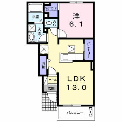 ヴェガ　ユウキⅡ 103【管理NO：1-019678601-01030】 ★家具家電は申し込み後に搬入します★ ★2026年11月中旬入居可能★の物件画像