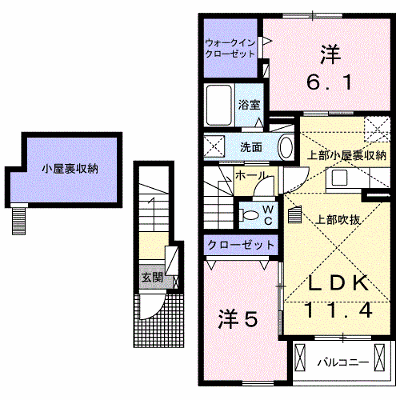 アワー・デライト 202【管理NO：1-023327001-02020】 ★家具家電は申し込み後に搬入します★ ★2026年11月中旬入居可能★の物件画像