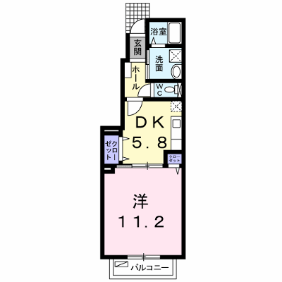 ブライトスクエアⅡ 102【管理NO：1-018424701-01020】 ★家具家電は申し込み後に搬入します★ ★2026年12月中旬入居可能★の物件画像