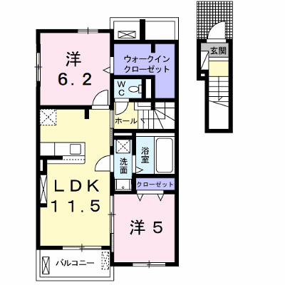 セレノ　ブリッサ 205【管理NO：1-026054801-02050】 ★家具家電は申し込み後に搬入します★ ★2026年11月中旬入居可能★の物件画像