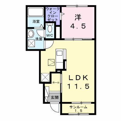 ＫＡＳＨＩＷＡ　ＨＩＬＬＳ 102【管理NO：1-028755901-01020】 ★家具家電は申し込み後に搬入します★ ★2026年12月上旬入居可能★の物件画像