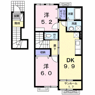 ジェントリー 203【管理NO：1-020484801-02030】 ★家具家電は申し込み後に搬入します★ ★2026年11月中旬入居可能★の物件画像