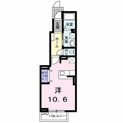 ユリエール・スマイル 102【管理NO：1-016050501-01020】 ★家具家電は申し込み後に搬入します★ ★2026年11月下旬入居可能★の物件画像