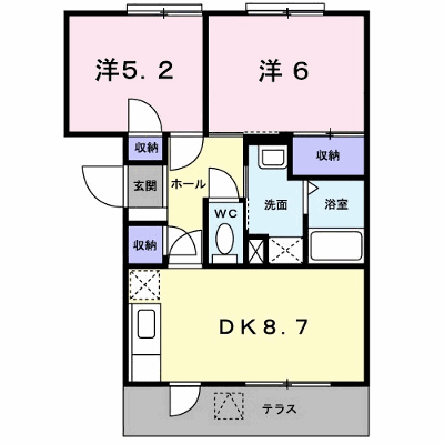 エントピアＩ 102【管理NO：1-004276801-01020】 ★家具家電は申し込み後に搬入します★ ★2026年11月中旬入居可能★の物件画像