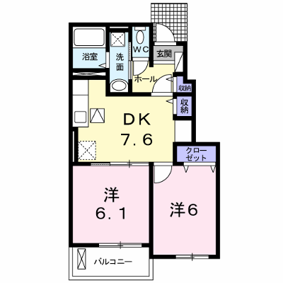 クラール宇津木台 102【管理NO：1-019882101-01020】 ★家具家電は申し込み後に搬入します★ ★2026年11月下旬入居可能★の物件画像