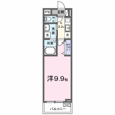 ブリュージュ　テラス 202【管理NO：1-028606501-02020】 ★家具家電は申し込み後に搬入します★ ★2026年12月下旬入居可能★の物件画像