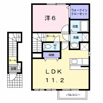 リバーサイドⅡ 204【管理NO：1-013817901-02040】 ★家具家電は申し込み後に搬入します★ ★2026年10月下旬入居可能★の物件画像