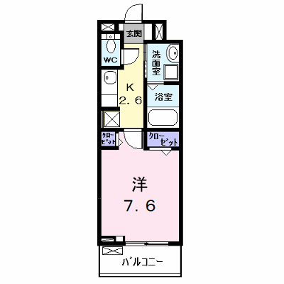 ローレルＷｅｓｔ 202【管理NO：1-027324701-02020】 ★家具家電は申し込み後に搬入します★ ★2026年11月中旬入居可能★の物件画像