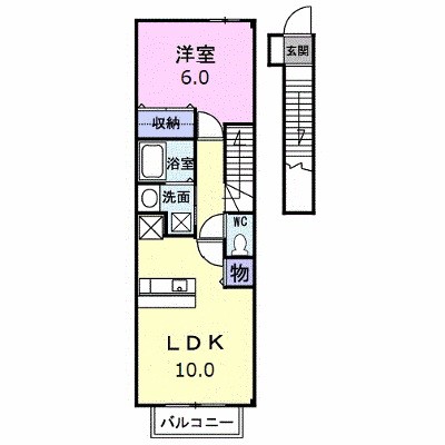 グラン・シャローⅡ 202【管理NO：1-013121101-02020】 ★家具家電は申し込み後に搬入します★ ★2026年11月上旬入居可能★の物件画像
