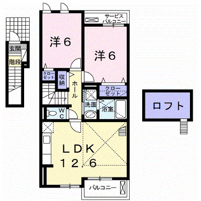 モン　ブラン 202【管理NO：1-017144801-02020】 ★家具家電は申し込み後に搬入します★ ★2026年11月下旬入居可能★の物件画像