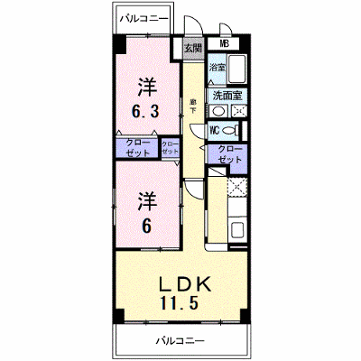 フィオーレ・Ｋ 203【管理NO：1-013555601-02030】 ★家具家電は申し込み後に搬入します★ ★2026年11月上旬入居可能★の物件画像