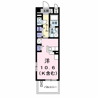 サンルミエール 306【管理NO：1-018559101-03050】 ★家具家電は申し込み後に搬入します★ ★2026年11月上旬入居可能★の物件画像