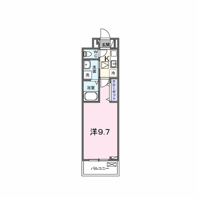 クレール・アイ 103【管理NO：1-028819901-01030】 ★家具家電は申し込み後に搬入します★ ★2027年04月上旬入居可能★の物件画像