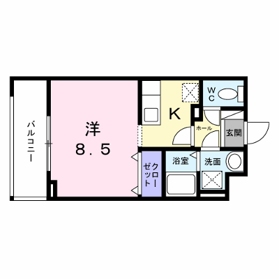エクセル宝塚 103【管理NO：1-026101301-01030】 ★家具家電は申し込み後に搬入します★ ★2026年10月上旬入居可能★の物件画像