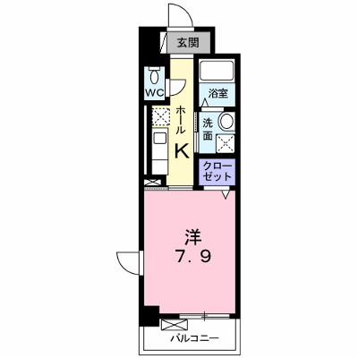 プラサーダ朝霧 303【管理NO：1-020188501-03030】 ★家具家電は申し込み後に搬入します★ ★2026年10月中旬入居可能★の物件画像