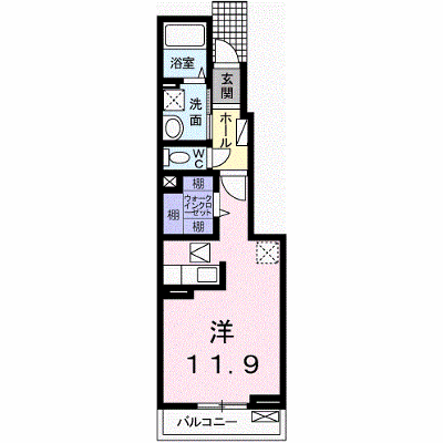 メゾン　ロングフィールド 103【管理NO：1-018543601-01030】 ★家具家電は申し込み後に搬入します★ ★2026年11月中旬入居可能★の物件画像