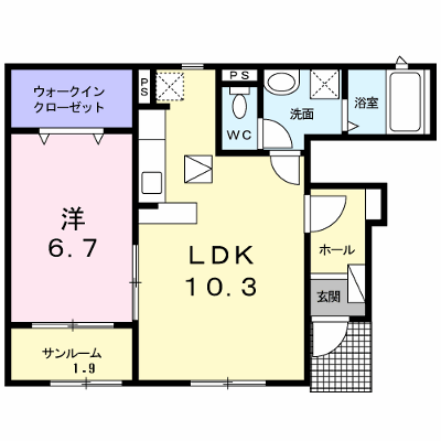 ラ・プレッソ　真菅 101【管理NO：1-019902701-01010】 ★家具家電は申し込み後に搬入します★の物件画像