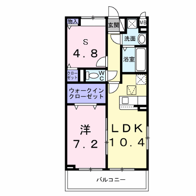 サンリットハーモニー 101【管理NO：1-028694601-01010】 ★家具家電は申し込み後に搬入します★ ★2026年11月下旬入居可能★の物件画像
