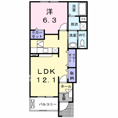 ラック　ヴィラＣ 101【管理NO：1-013823103-01010】 ★家具家電は申し込み後に搬入します★ ★2026年11月中旬入居可能★の物件画像