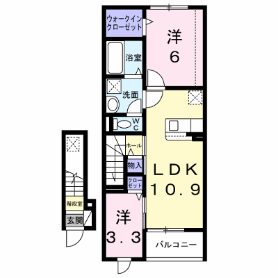 ラ・ヴィータ　カーサ 204【管理NO：1-028896301-02040】 ★家具家電は申し込み後に搬入します★ ★2027年03月下旬入居可能★の物件画像