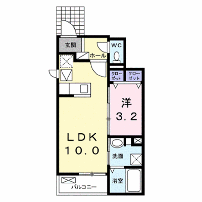 エービーフィールド 104【管理NO：1-022160601-01040】 ★家具家電は申し込み後に搬入します★ ★2026年10月上旬入居可能★の物件画像
