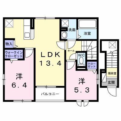 メゾン　フルール 201【管理NO：1-028886201-02010】 ★家具家電は申し込み後に搬入します★ ★2027年01月下旬入居可能★の物件画像