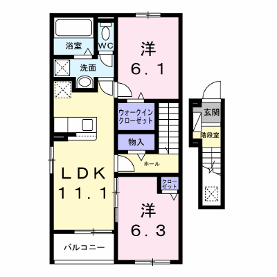 ペール 203【管理NO：1-028838401-02030】 ★家具家電は申し込み後に搬入します★ ★2027年02月上旬入居可能★の物件画像