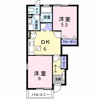 ラフィネ花瀬　弐番館 101【管理NO：1-011881602-01010】 ★家具家電は申し込み後に搬入します★ ★2026年11月中旬入居可能★の物件画像