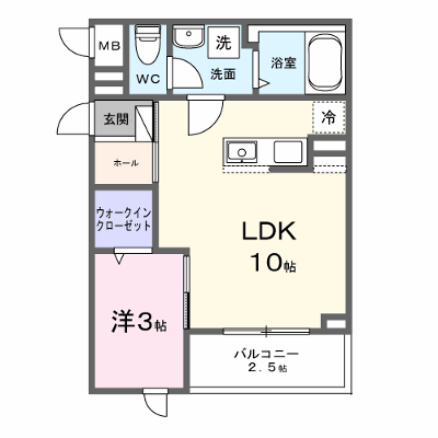 グランヒルズ富士見町 304【管理NO：1-028802901-03040】 ★家具家電は申し込み後に搬入します★ ★2027年02月下旬入居可能★の物件画像