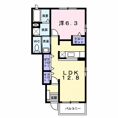 ラルジュ　ガーデン　Ⅱ 104【管理NO：1-015100702-01040】 ★家具家電は申し込み後に搬入します★ ★2026年11月中旬入居可能★の物件画像