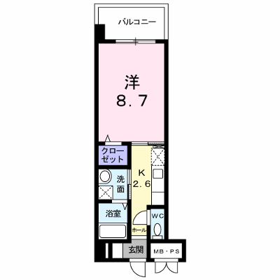 プリマヴェーラ　Ｎｏｚｏｍｉ 205【管理NO：1-020907301-02050】 ★家具家電は申し込み後に搬入します★ ★2026年11月中旬入居可能★の物件画像