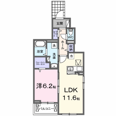 ボヌール・ド・コルザ 101【管理NO：1-028292201-01010】 ★家具家電は申し込み後に搬入します★ ★2026年12月上旬入居可能★の物件画像