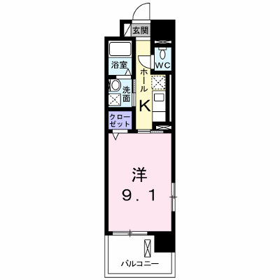 メルベージュ 601【管理NO：1-023218501-06010】 ★家具家電は申し込み後に搬入します★ ★2026年11月中旬入居可能★の物件画像