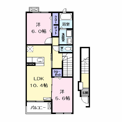 ＫＩＲＡ　Ⅱ 201【管理NO：1-017902202-02010】 ★家具家電は申し込み後に搬入します★ ★2026年11月上旬入居可能★の物件画像