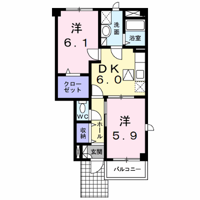マウントシティＢ 102【管理NO：1-010514002-01020】 ★家具家電は申し込み後に搬入します★ ★2026年11月中旬入居可能★の物件画像