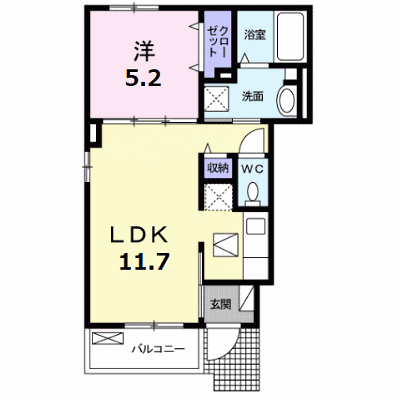 コスモ・ビリン 101【管理NO：1-025205301-01010】 ★家具家電は申し込み後に搬入します★ ★2026年11月中旬入居可能★の物件画像
