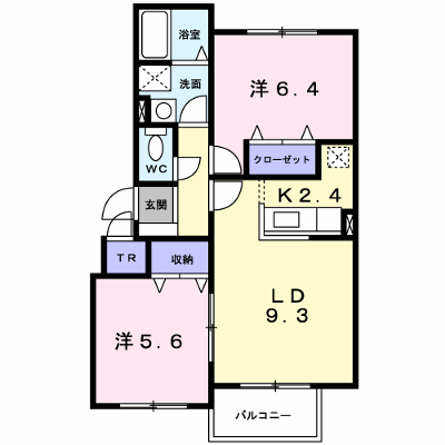 カーサアルバ 201【管理NO：1-012665801-02010】 ★家具家電は申し込み後に搬入します★の物件画像