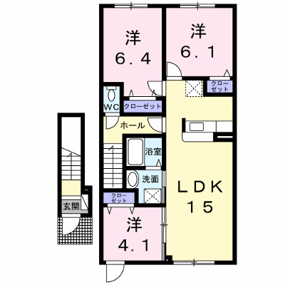 ＲＥＶＥⅡ 202【管理NO：1-020323902-02020】 ★家具家電は申し込み後に搬入します★ ★2026年11月下旬入居可能★の物件画像
