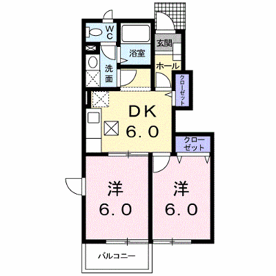 パーク　レガシィⅡ 103【管理NO：1-011779202-01030】 ★家具家電は申し込み後に搬入します★ ★2026年12月中旬入居可能★の物件画像