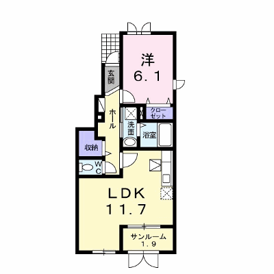ラディアンス　Ⅰ 101【管理NO：1-023701501-01010】 ★家具家電は申し込み後に搬入します★ ★2026年11月中旬入居可能★の物件画像